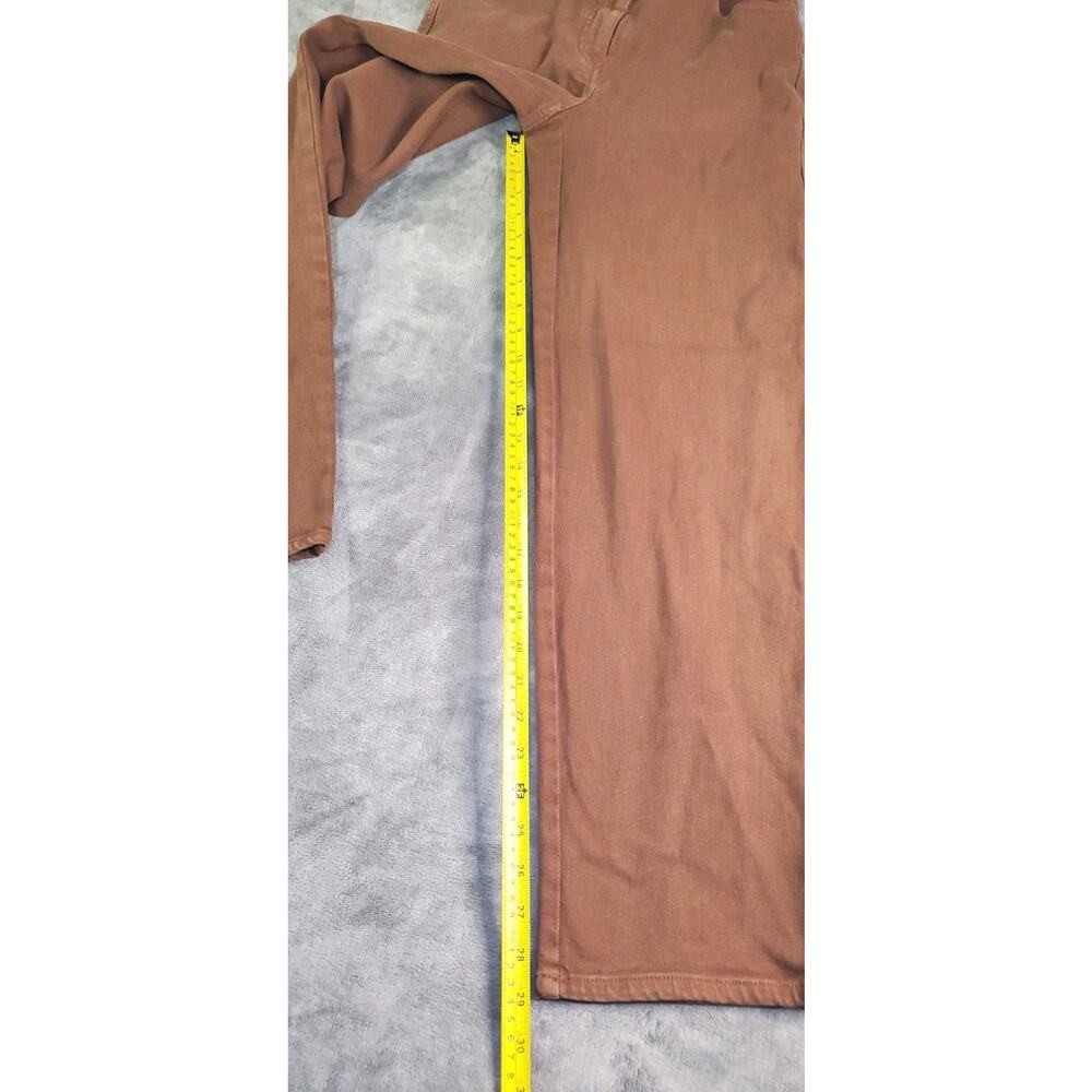 Wilfred Free Straight Leg Jeans Womens Size 2 Brown Wash Denim High Rise C4-217 - Picture 4 of 11